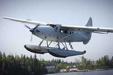 Wings Over Kississing floatplane charter supporting Thompson-area wilderness transfers